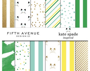 Kate Spade Inspired - The Fun Collection - Digital Paper