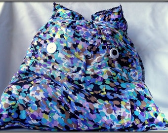 Repurposed fabric monster, Upcycled, Monster collectable, Quirky gift
