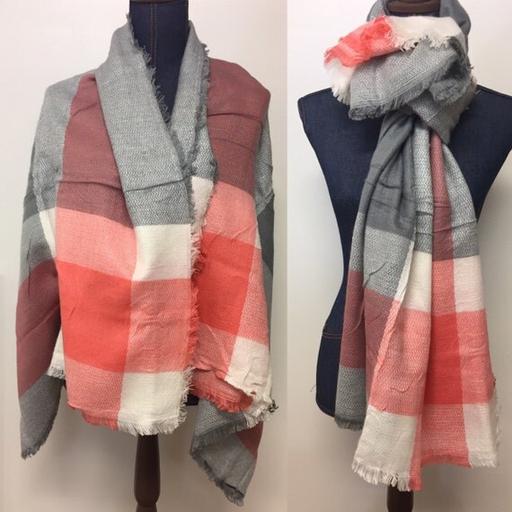Blanket Scarves Wrap Gift for Her Gift for Him