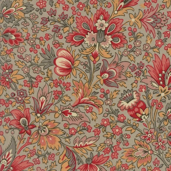 Moda Fabric French General Madame Rouge Safran 13770-14...Sold