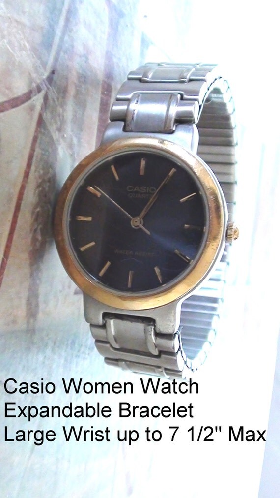casio quartz watch water resistant 100m