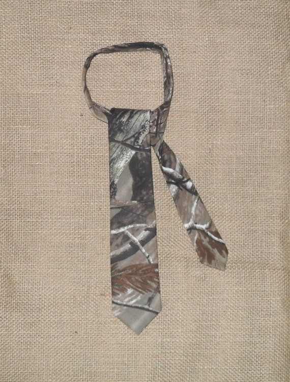 22 camo colors to choose from boys & Men Camo traditional Ties