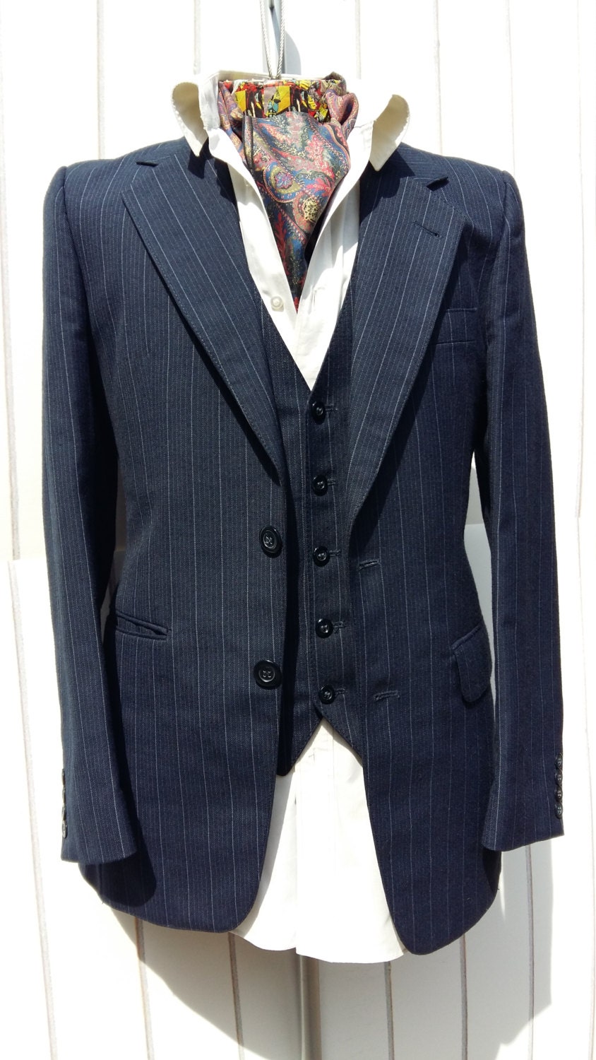 Vintage Pinstripe Suit 8