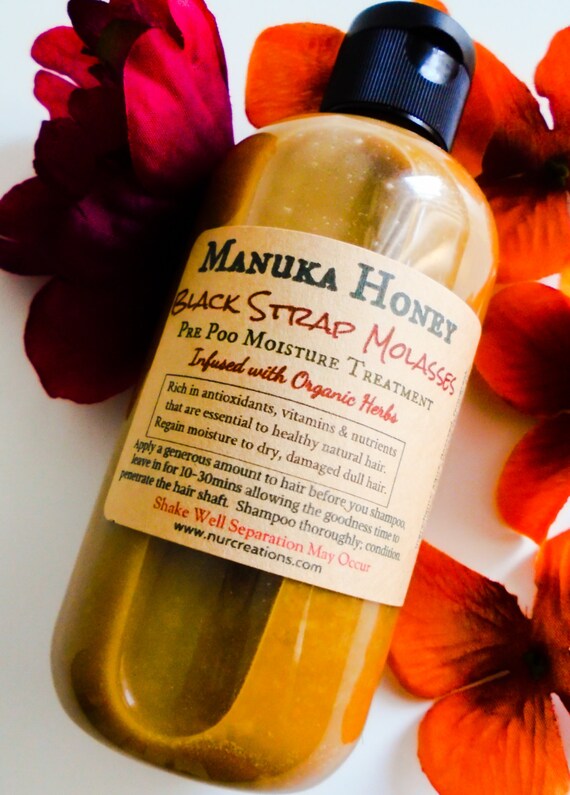 Manuka Honey & Black Strap Molasses Pre Poo Moisture Treatment