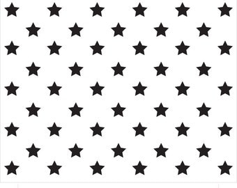 50 stars stencil | Etsy