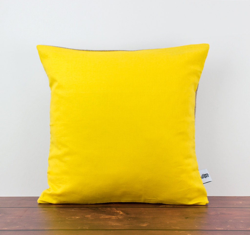 yellow throw pillows