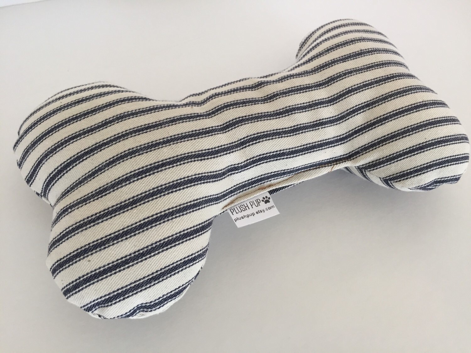 Plush dog bone toy Plush Squeaker dog bone toy in by PlushPup