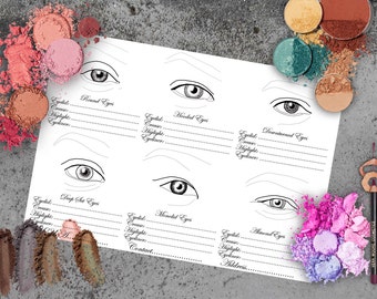 printable eye chart etsy