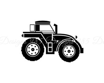 Tractor Stencil 