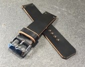 Black Shell Cordovan Watch Strap