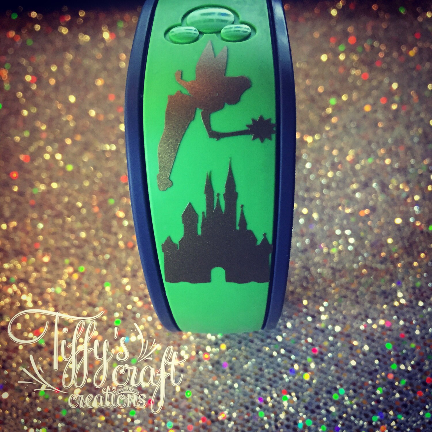 Tinkerbell and Castle Magic Band Decal Free Shipping