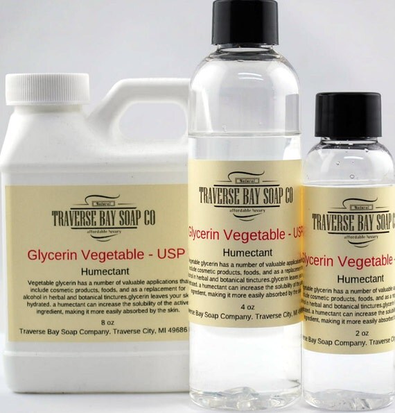 Glycerin Vegetable USP 2 oz 4 oz 8 oz Soap making