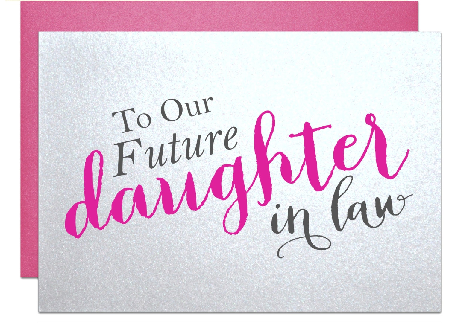 Future daughter in law wedding card for daughter in by ...