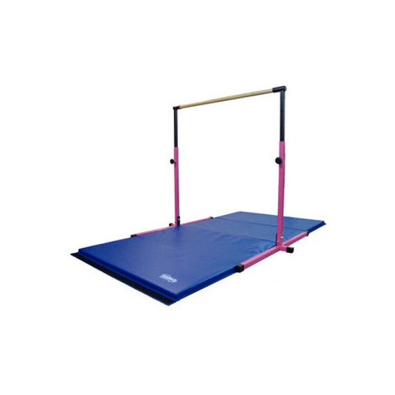 Gymnastics Bar / Gymnastics Mat Combo - Gymnastics Horizontal Kip Bar ...