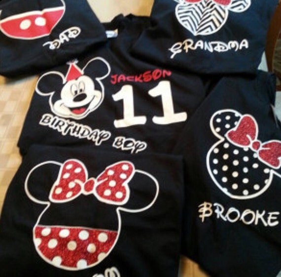 custom family disney shirts