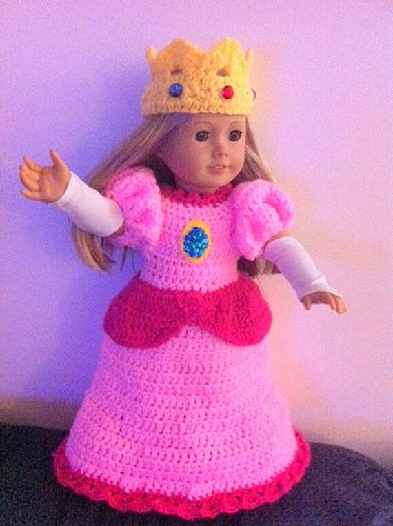 custom princess peach doll