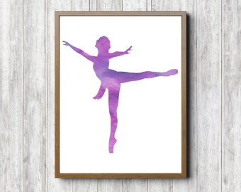 Ballerina Wall Art ballerina wall decor | etsy Ballerina Wall Art ballerina wall decor | etsy