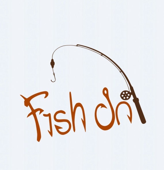 Fish On Fishing SVG Cut Files for Vinyl Cutters by ...