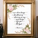 Nursery bible verse art print Christian art Printable