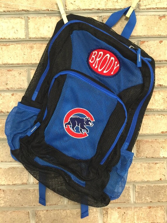 Mesh Backpack College Team Cubs Chicago Boys Backpack