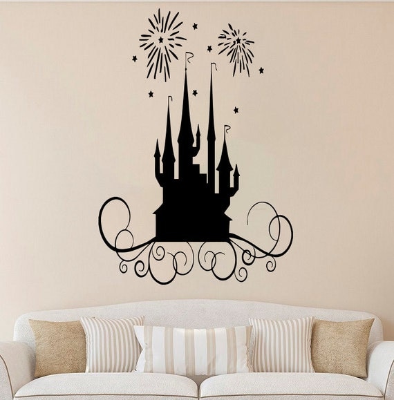 Disney Castle Wall Decal Castle Vinyl Sticker Disneyland Vinyl