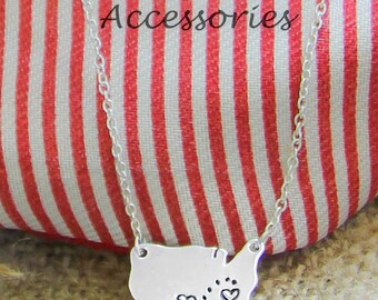 United States Map Personalized Necklace