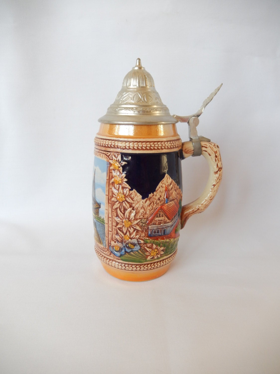 vintage German beer stein Original Gerzit Gerz West Germany