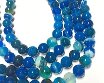 5mm x 8mm Oval Turquoise Gemstone Beads by SuppliesAcraft on Etsy