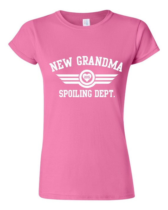 New Grandma Spoiling Dept t Shirt grandma t by HarplynDesigns