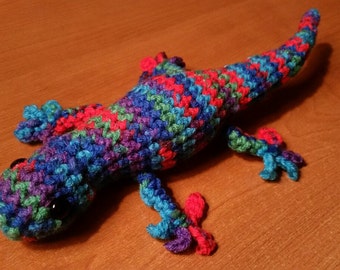 Crochet gecko | Etsy