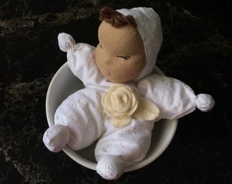 Cloth doll for Good sleep, OOAK