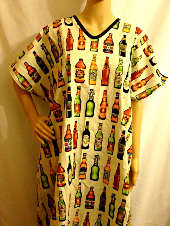 Unisex Cotton IV Hospital Gown Bed bound Fits up to Plus Size