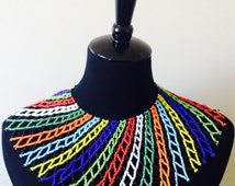 Ivory Embroidered Lace Zulu