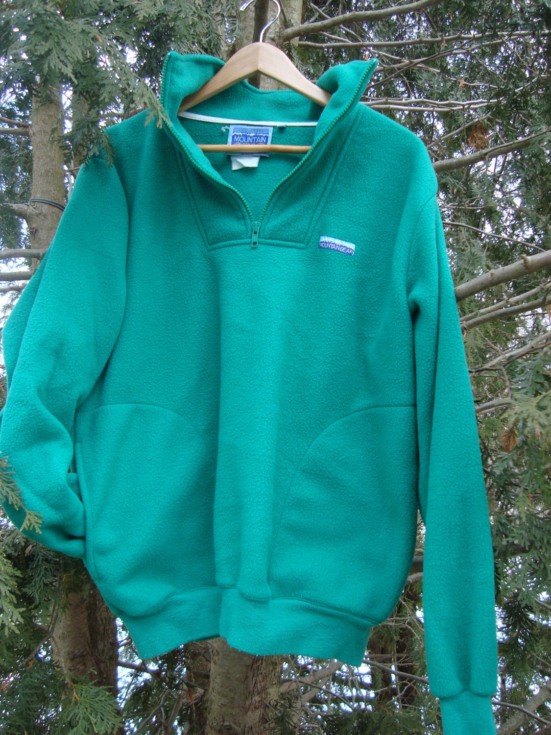 Vintage 90s Fleece Pullover Mountain Gear Brand