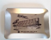 World's Fair 1982 Aluminum Tray Tennessee Collectible Souvenirs World's Fair 1982 Aluminum Tray Tennessee Collectible Souvenirs