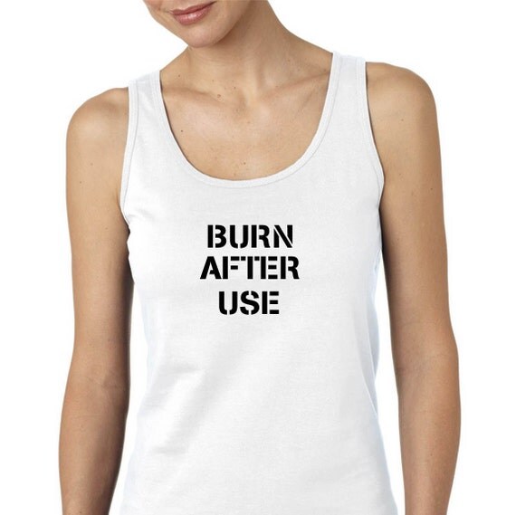 Burn After Use Harley Quinn Ladies Vest Geek Gift Geek