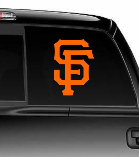 New MLB San Francisco Giants decal sticker for car truck