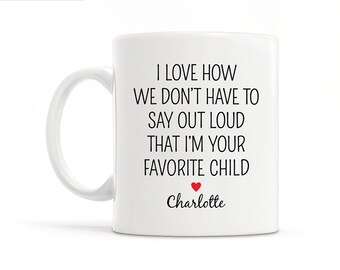 Mom Coffee Mug for Mom Wedding Gift for Mothers Day from Daugther Favorite Mug Quote Funny Mug Gift for Tea Lover Unique Coffee Mug Gift