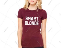 smart blonde shirt