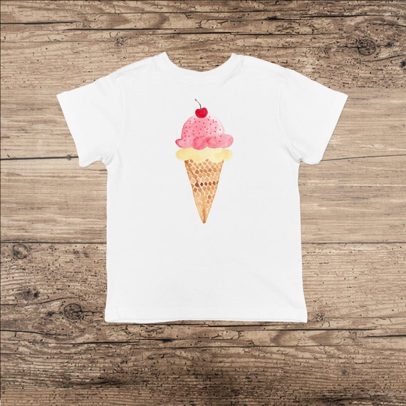 ice cream shirt design