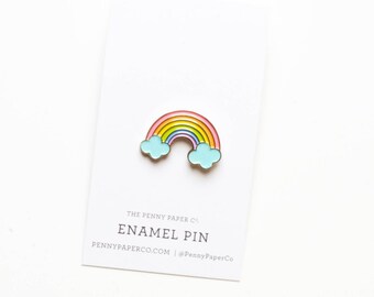 Rainbow Enamel Pin