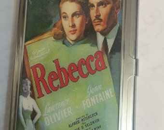 Rebecca Joan Fontaine Lawrence Olivier Business Card Holder Credit Card Case