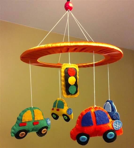 Baby Crib Mobile Cars