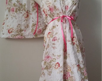 Mother Daughter Matching Dresses Mommy & Me Dresses Matching Outfits Summer Dresses Floral Dresses. Vintage rose Mom Baby vintage dresses