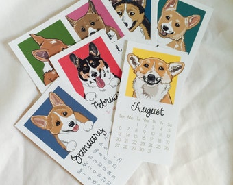 Corgi Calendar - 2017
