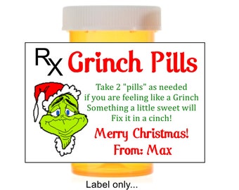 Grinch Pills Free Printable - Prntbl.concejomunicipaldechinu.gov.co