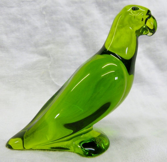baccarat crystal bird figurines