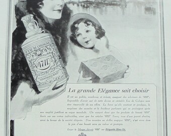 1930's Genuine French Advert - '4711' Perfume Ad (Lutz Ehrenberger)