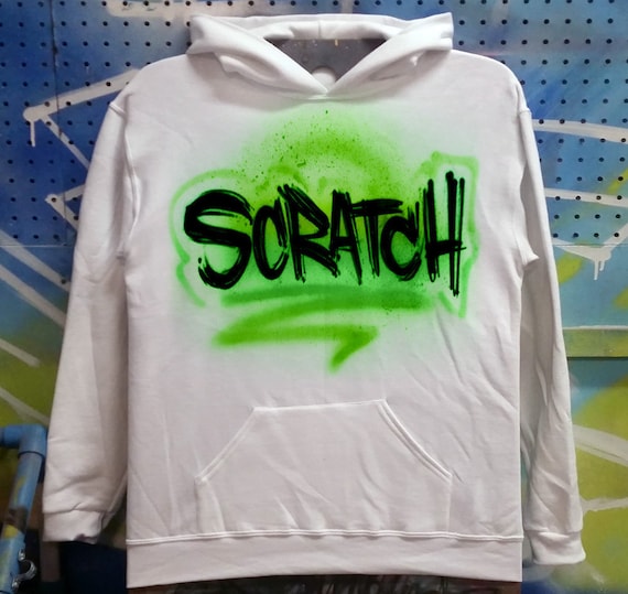 custom airbrush sweatshirt