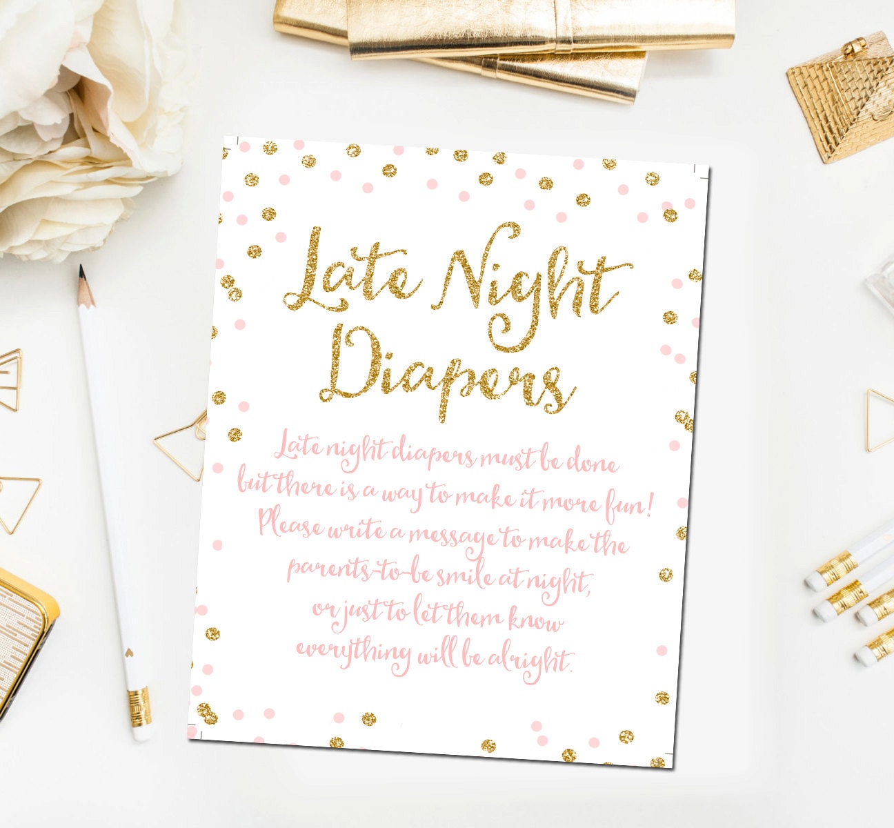 late night diaper game